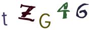 圖片的 CAPTCHA