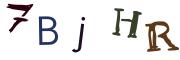 圖片的 CAPTCHA