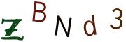画像CAPTCHA