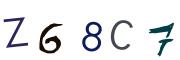 圖片的 CAPTCHA